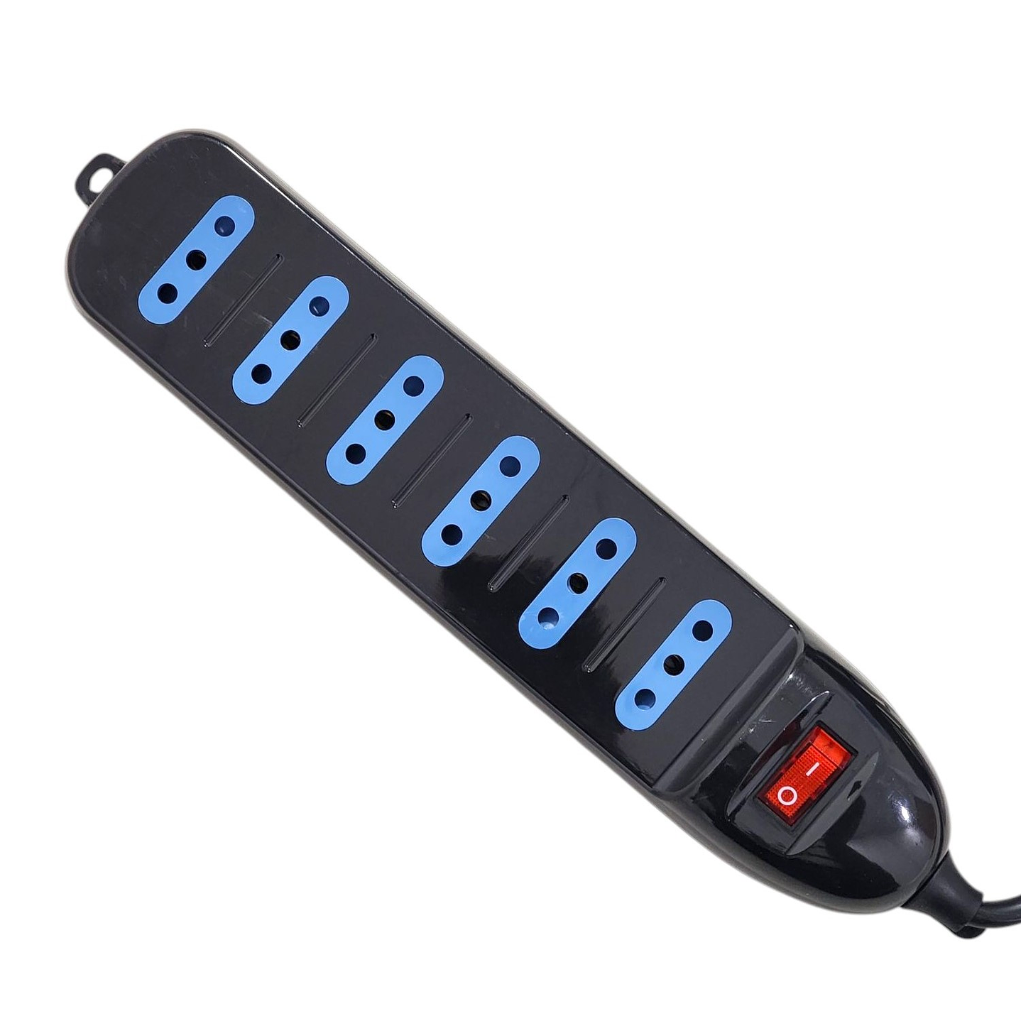 Alargador Eléctrico 6Pos 3mt Switch Tm-800100bk Tecmaster 3