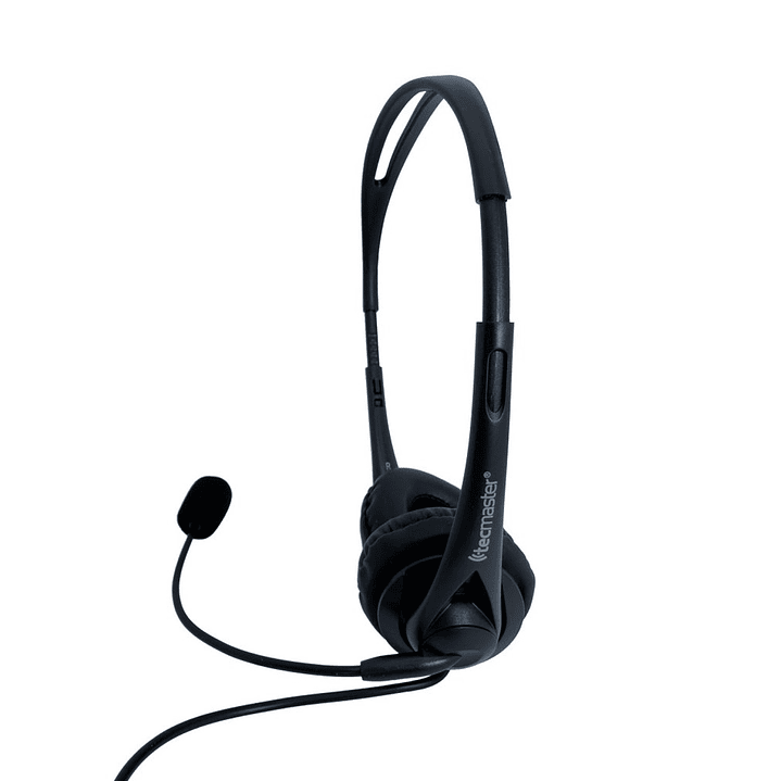 Auriculares Call-Center Micrófono 3.5mm Tm100561 Tecmaster  2