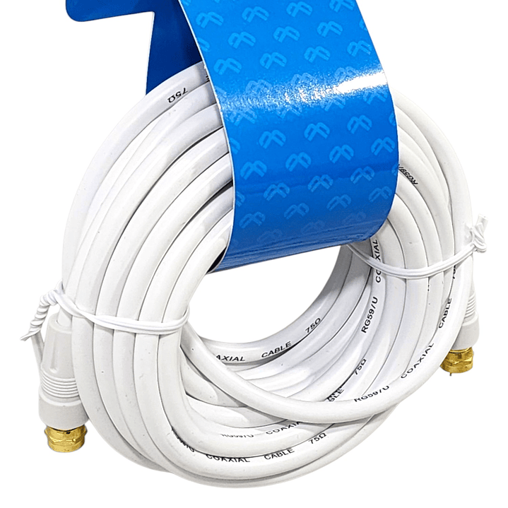 Cable Coaxial RG-59/U 7,5 m con Conector “F” Macho MV-820 2