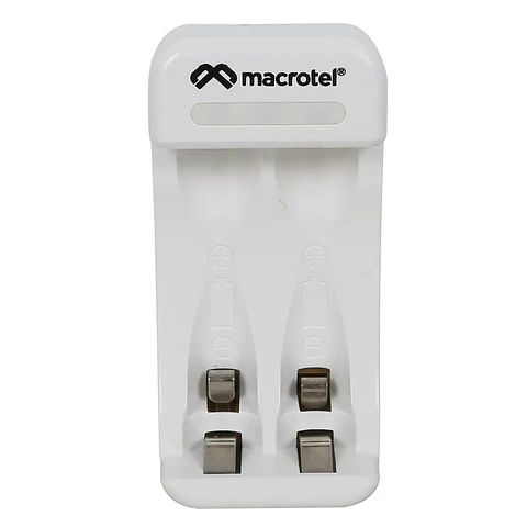 Cargador + 2 pilas AA + 2 Pilas AAA Recargables Macrotel