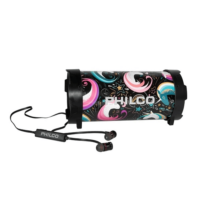 Kit Parlante Diseño Unicornio + Audífonos Bt Px56u Philco 2