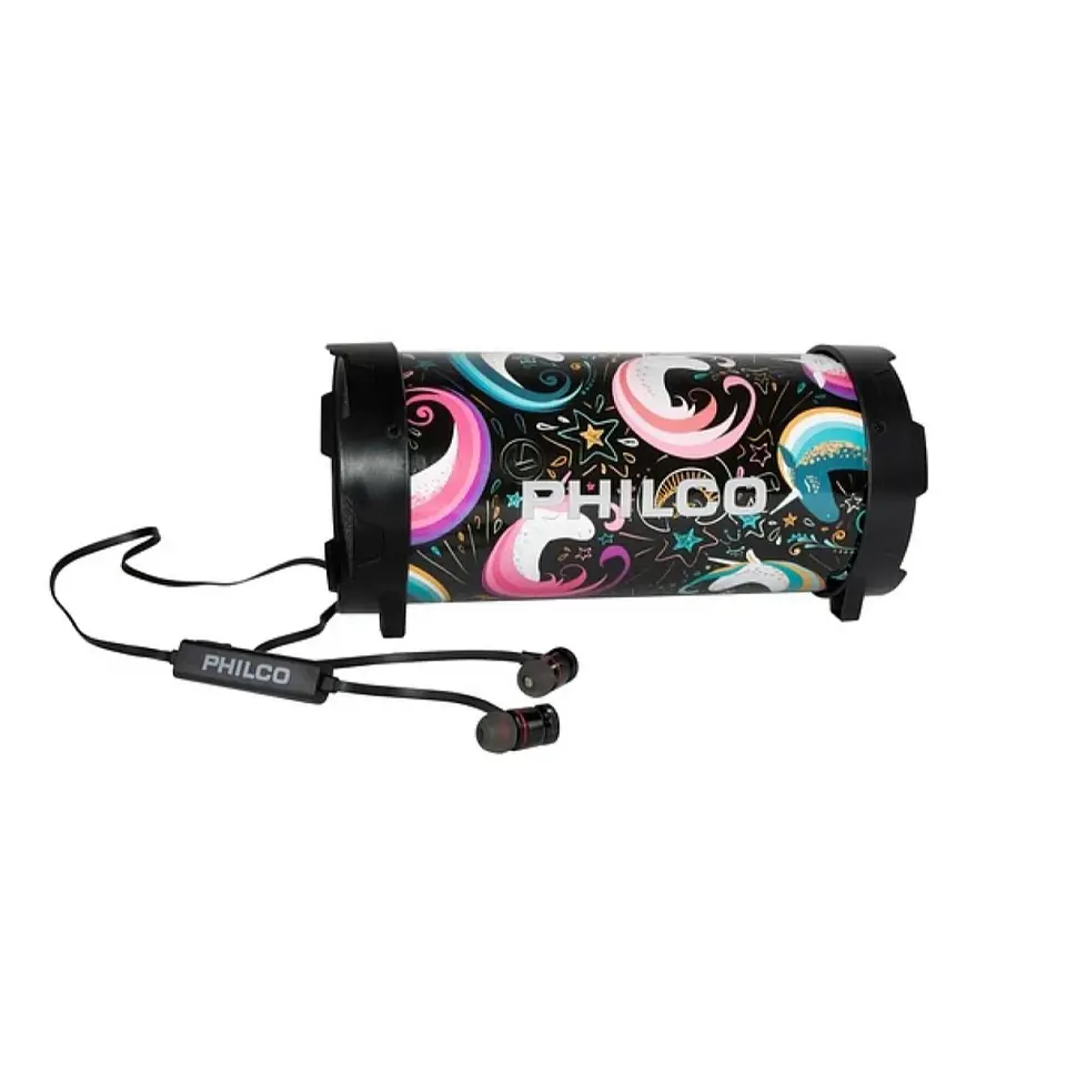 Kit Parlante Diseño Unicornio + Audífonos Bt Px56u Philco 2