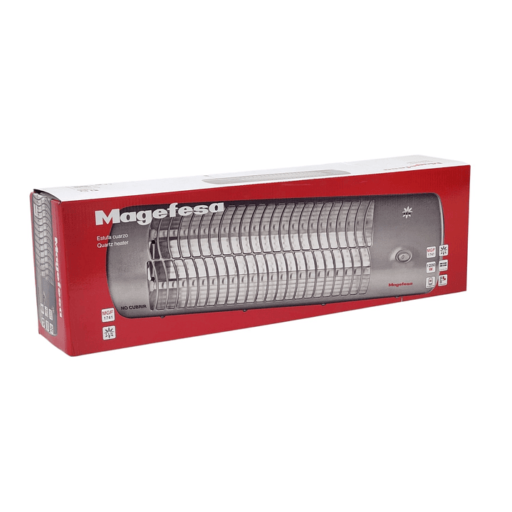 Estufa Calefactor Quarzo Magefesa Fenix MGF1741 1200W 5