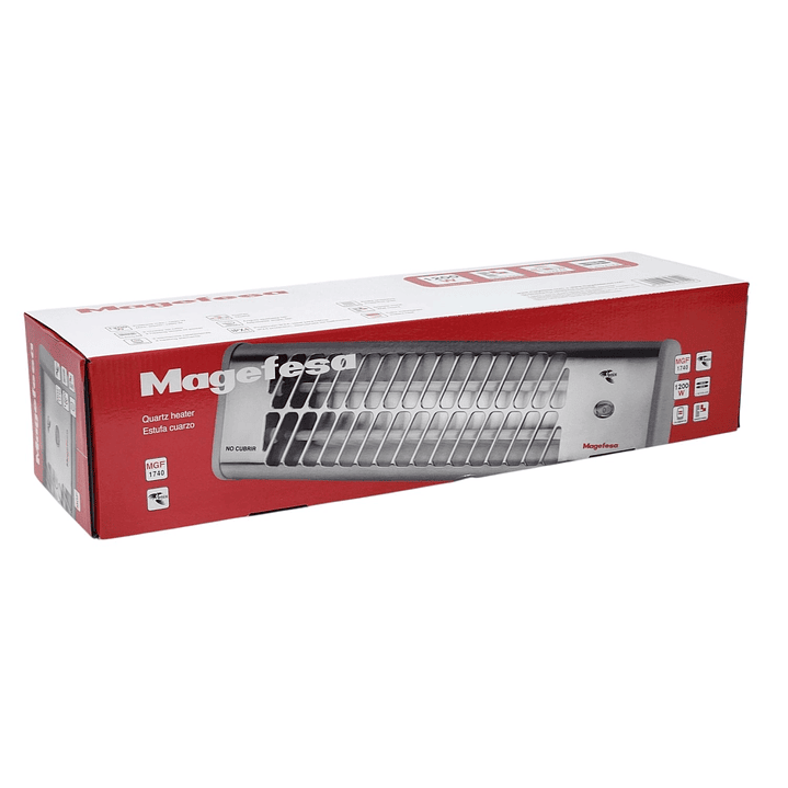 Estufa Calefactor Quarzo Magefesa 1200w Fenix MGF1740 5