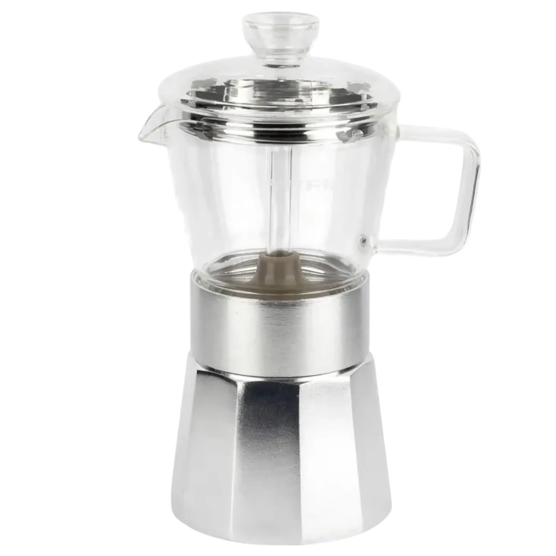 Cafetera Italiana 6 Tazas Crystal Vitrex 240 ml  3