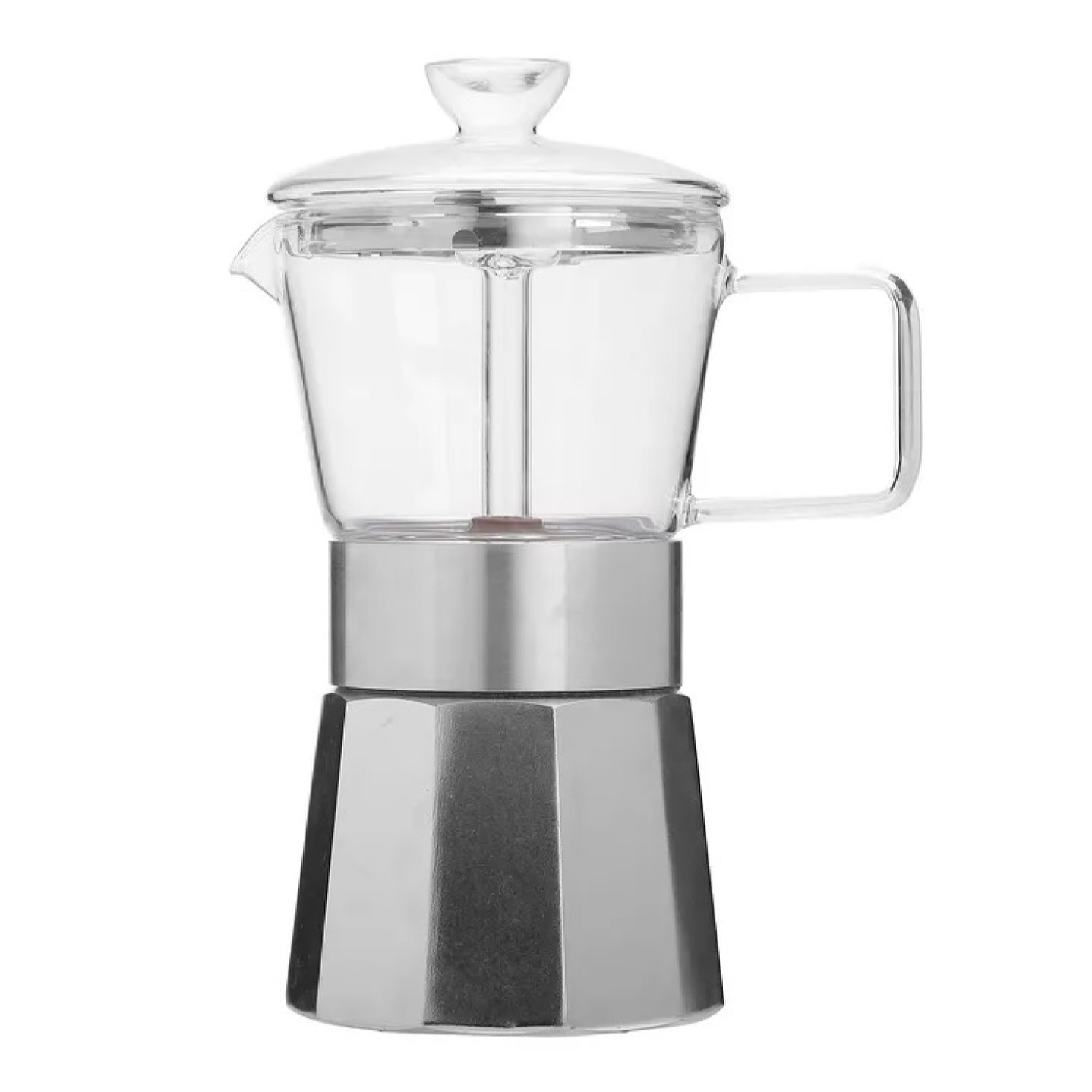 Cafetera Italiana 6 Tazas Crystal Vitrex 240 ml  4