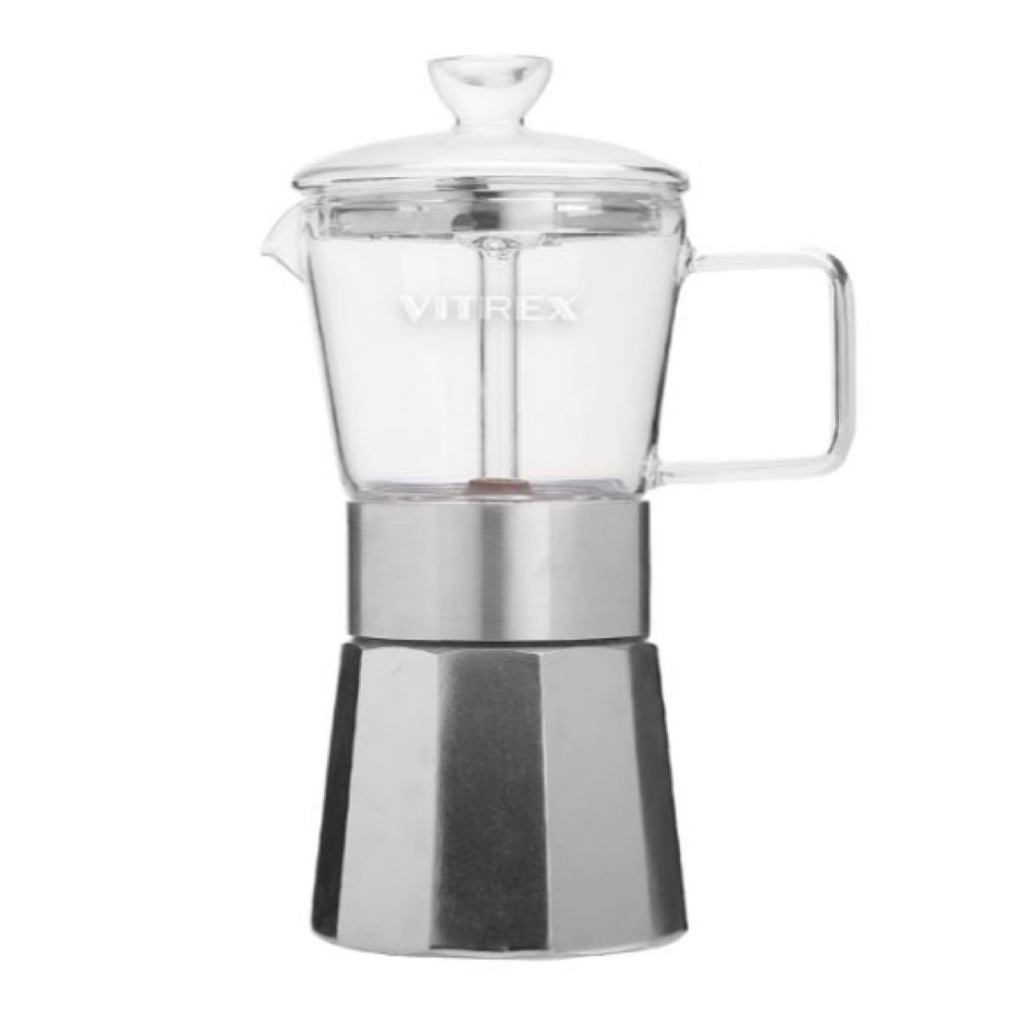 Cafetera Italiana 9 Tazas Crystal Vitrex 360 ml  1
