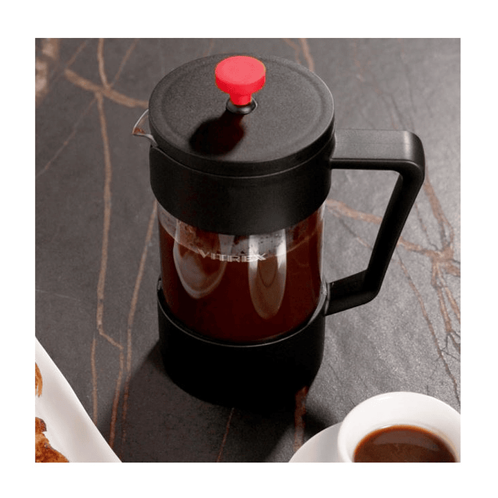 Cafetera de Embolo Francesa Robusta Vitrex 1000 ml. 2