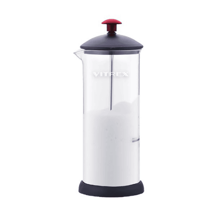 Espumador de leche de Vidrio Foam 450ml Vitrex 4