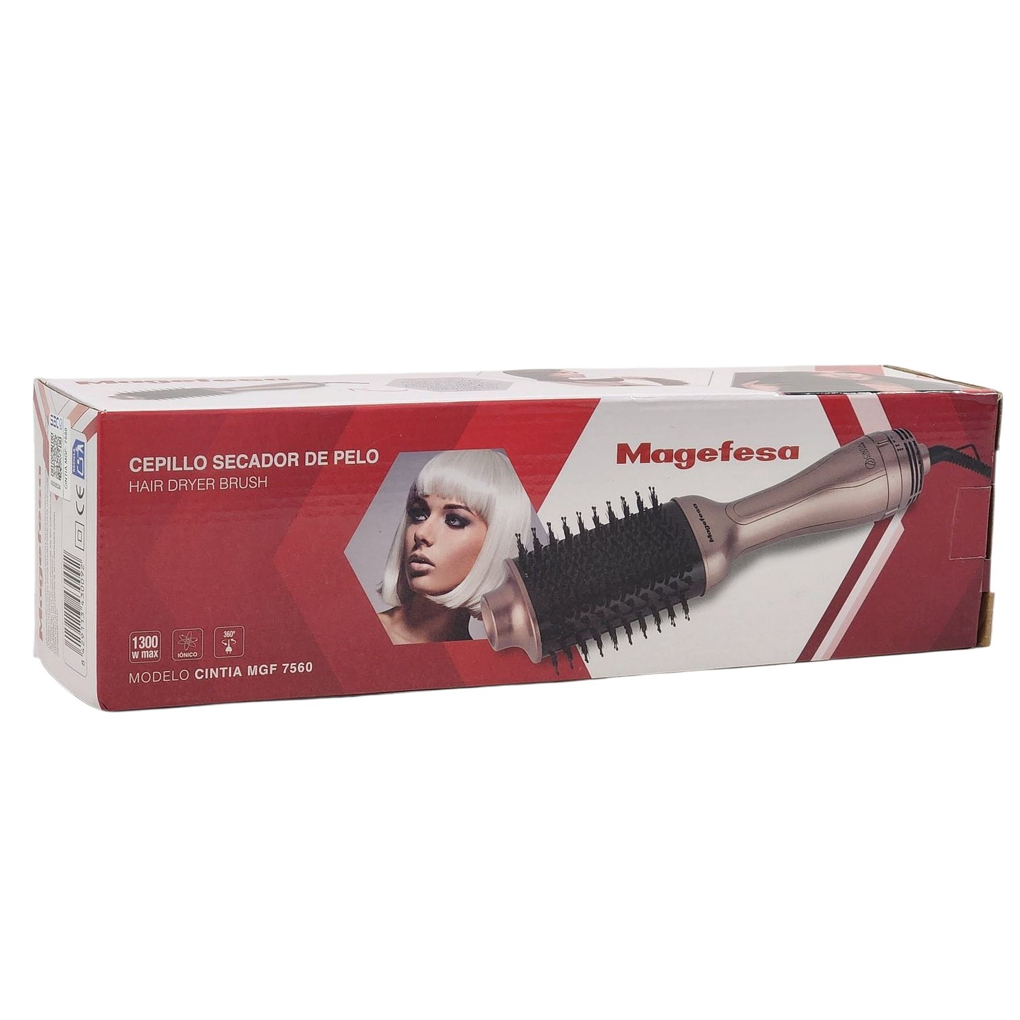 Cepillo Secador de Pelo 1300W 2Vel Cintia MGF7560 Magefesa 6