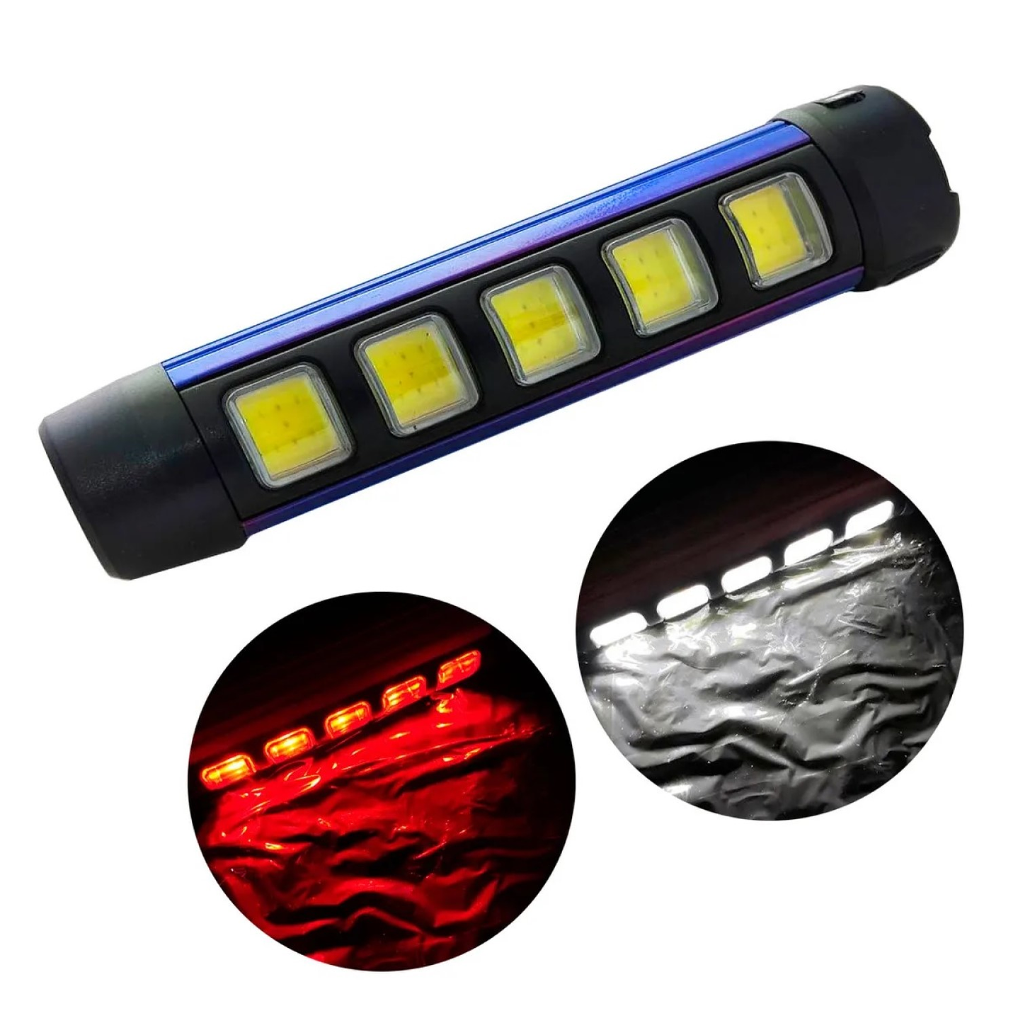 Mini Linterna USB-C Aluminio Magnétic Xpe Cob Led 15291 4