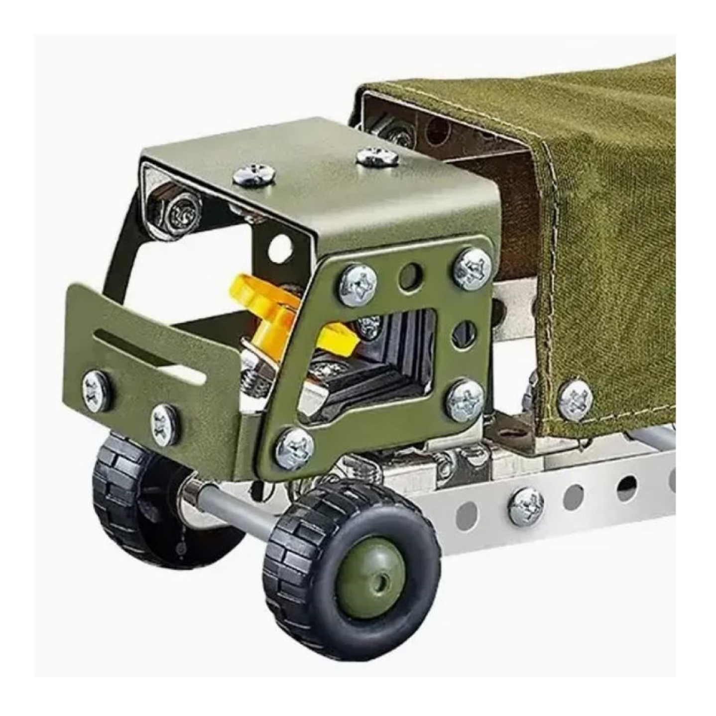 Set Construcción Armable Camión Militar 125pz 55617 2