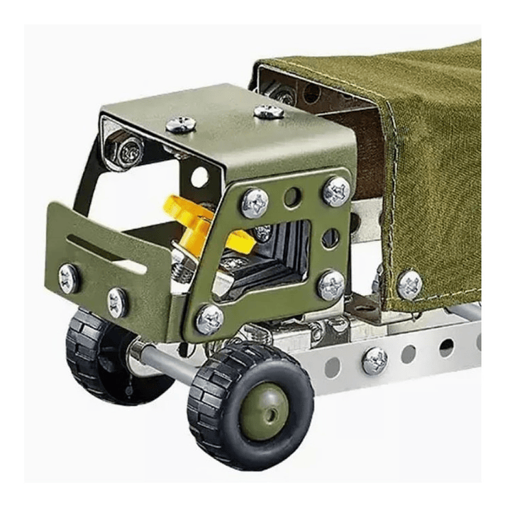 Set Construcción Armable Camión Militar 125pz 55617 2