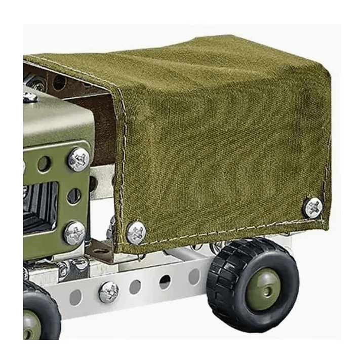 Set Construcción Armable Camión Militar 125pz 55617 4