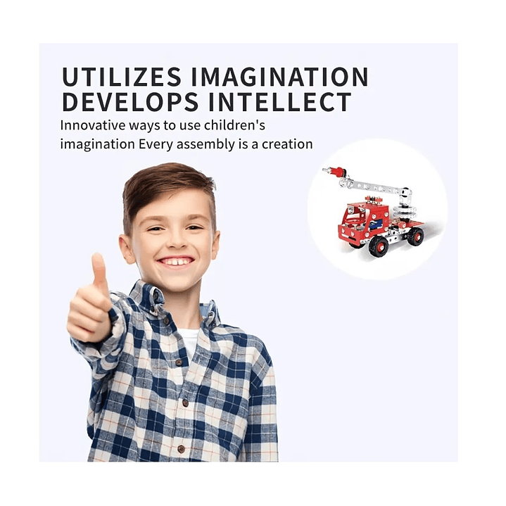 Set Construcción Camión de Bomberos 148pz 55618 3