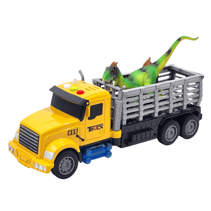 Juguete Camión Transporte + Dinosaurio con Efectos 55657 1