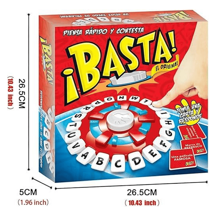 Juego de Mesa Basta Piensa Rápido en español 55662 5