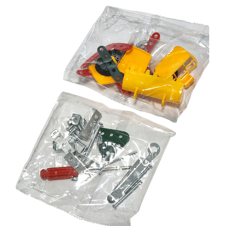 Set Construcción Metálico Excavadora 75pz 55726 2