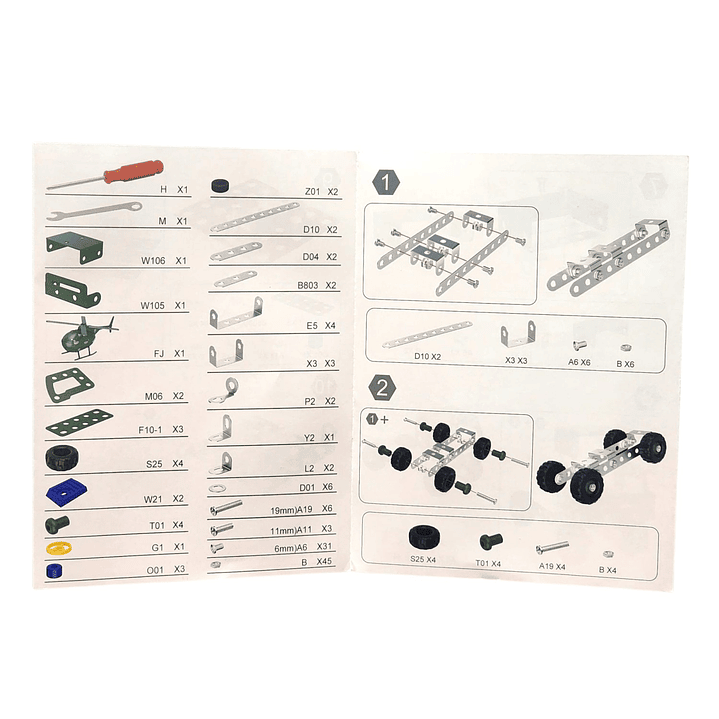 Set Construcción Camión transportador Helicópter 132pz 55728 8