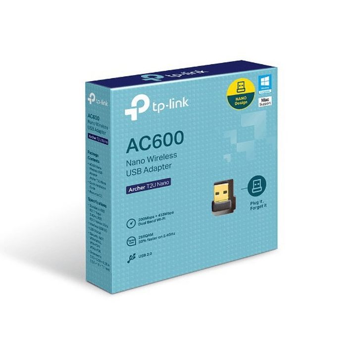 Adaptador Nano USB Wi-Fi AC600 Doble Banda Tp-link 2