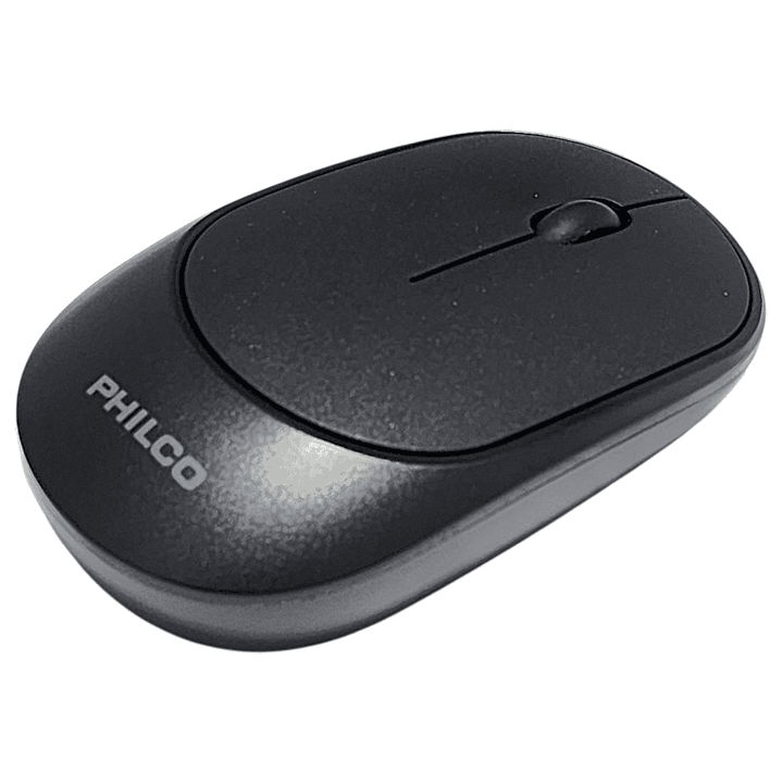 Mouse Inalámbrico Philco Pro 2.4G Negro PPR7314B 4