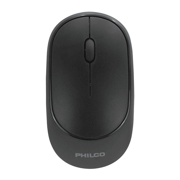 Mouse Inalámbrico Philco Pro 2.4G Negro PPR7314B 1