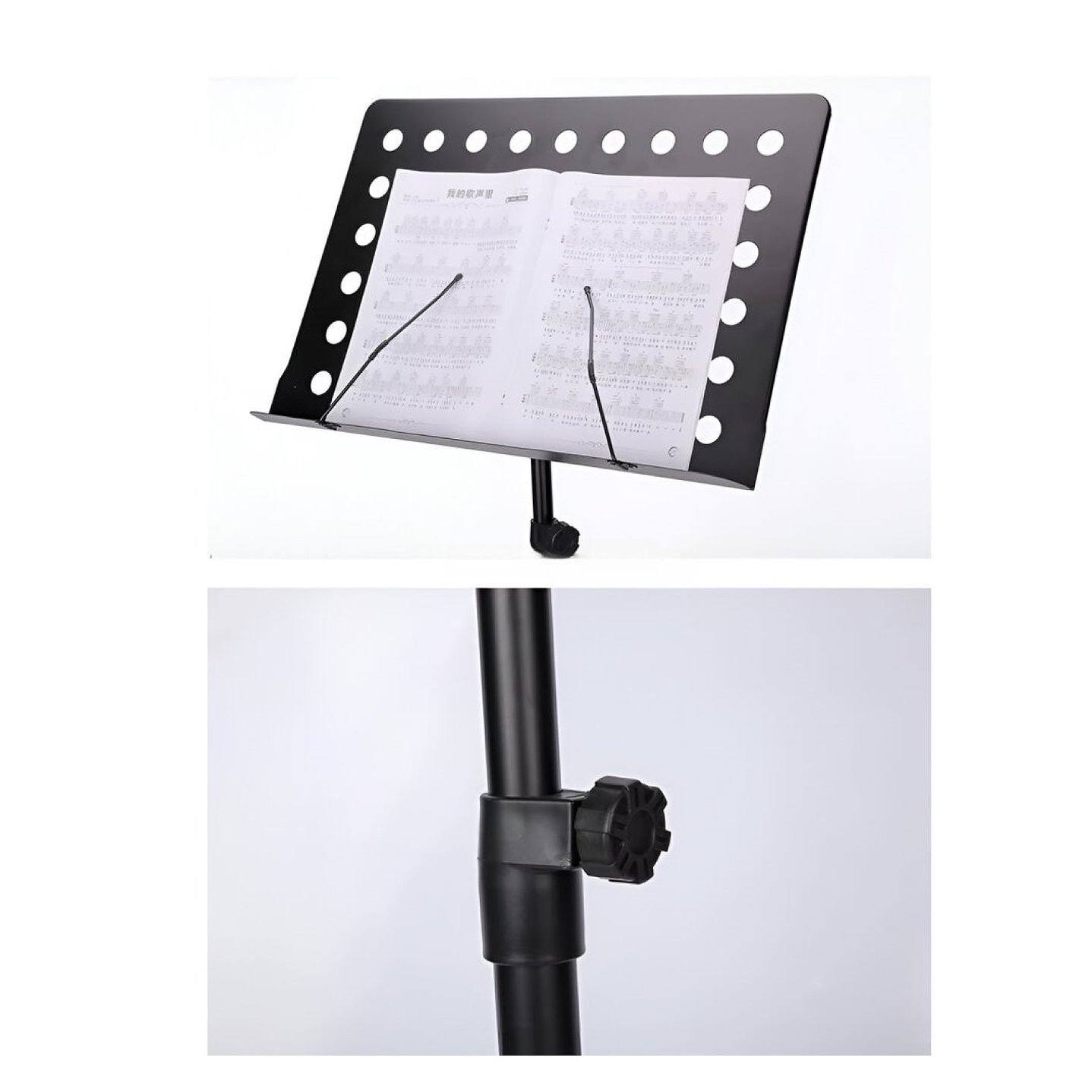 Soporte Atril Para Partituras Ajustable Hendrix Hx0064 8