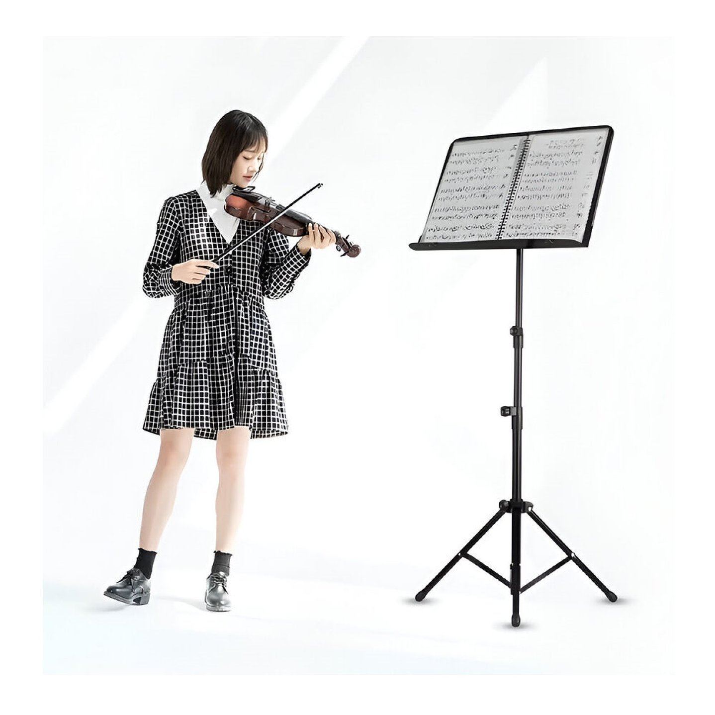 Soporte Atril Para Partituras Ajustable Hendrix Hx0064 9