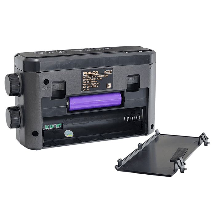 Radio Multibanda Recargable Bt ICX67 Philco 4
