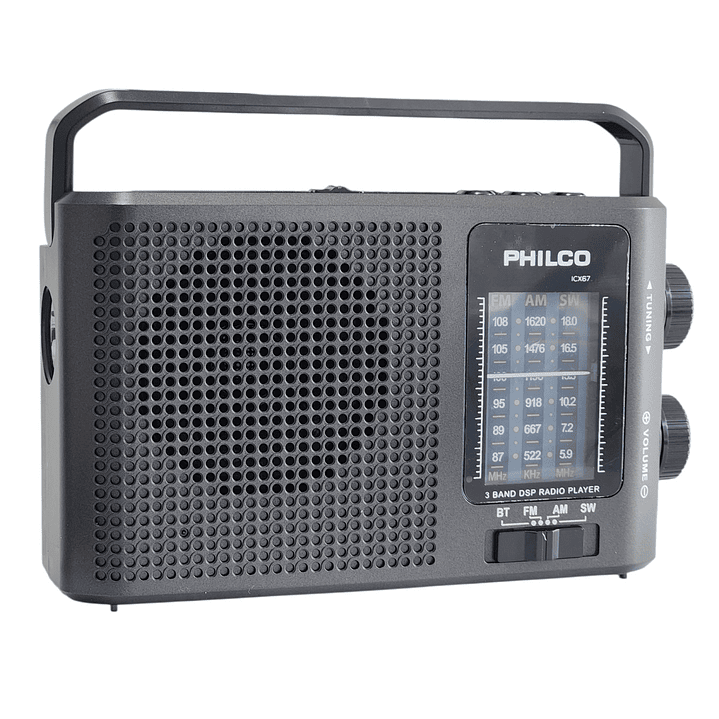 Radio Multibanda Recargable Bt ICX67 Philco 1