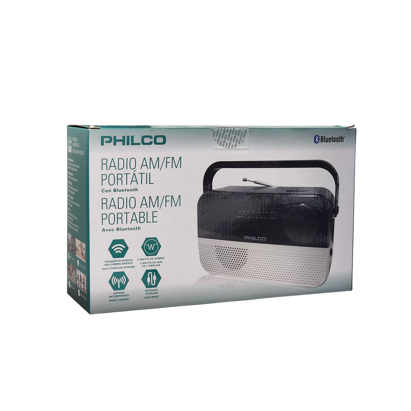 Radio Portátil PJR2200BT Bt AM/FM Philco 6