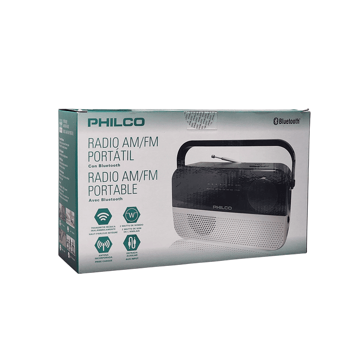 Radio Portátil PJR2200BT Bt AM/FM Philco 6