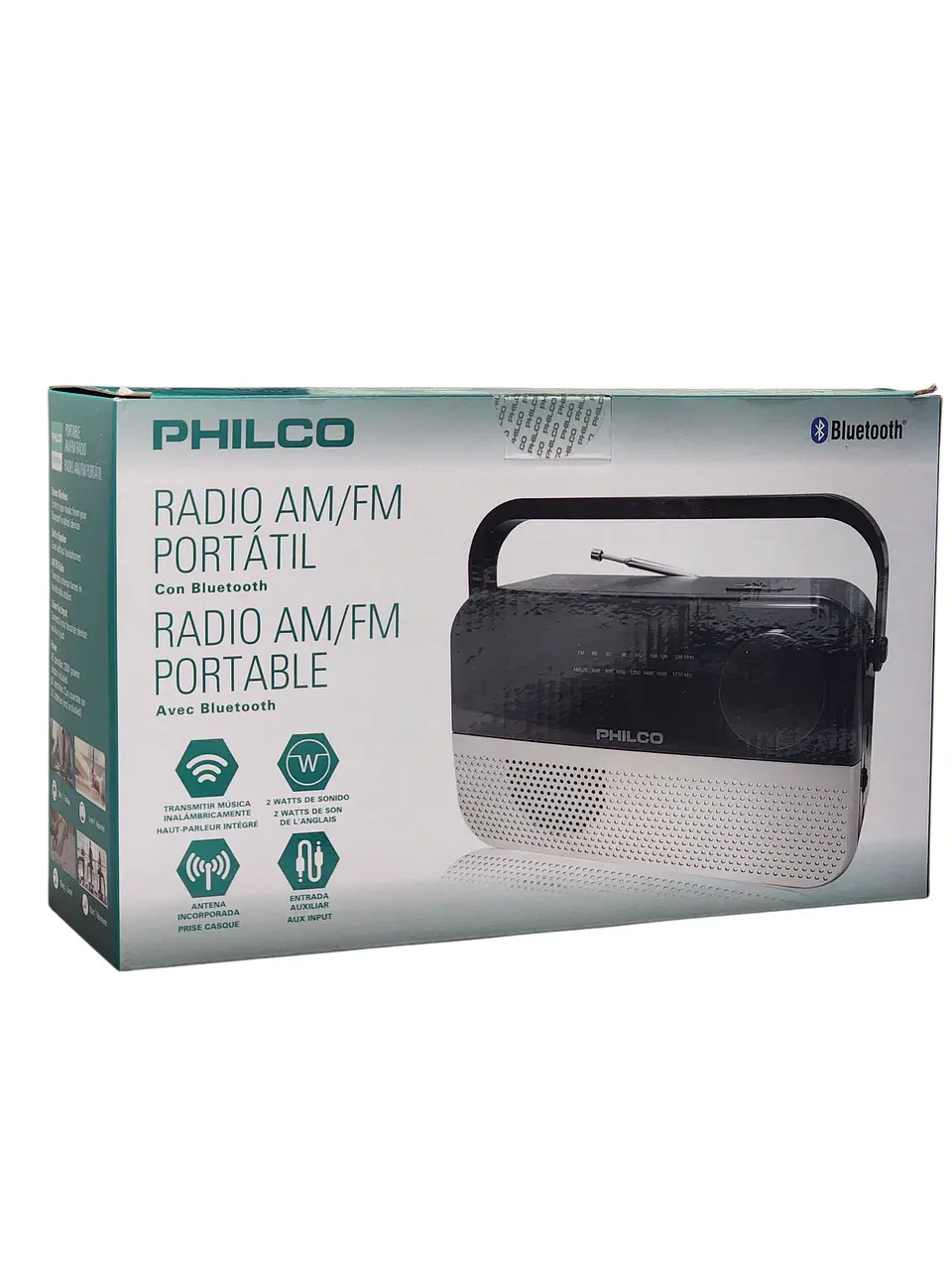 Radio Portátil PJR2200BT Bt AM/FM Philco 6
