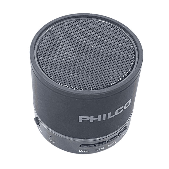 Mini Parlante Portátil Bt 3W USB FM P295 Philco Negro 2