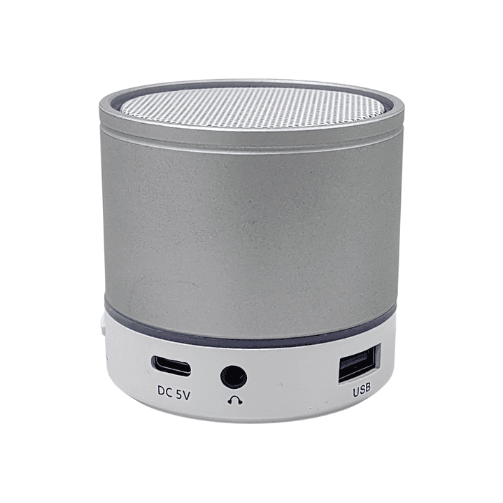 Mini Parlante Portátil Bt 3W USB FM P295 Philco Plata 3