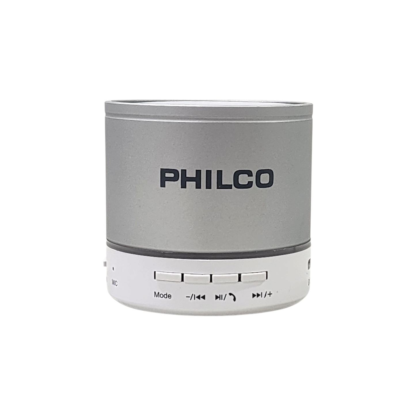 Mini Parlante Portátil Bt 3W USB FM P295 Philco Plata 1