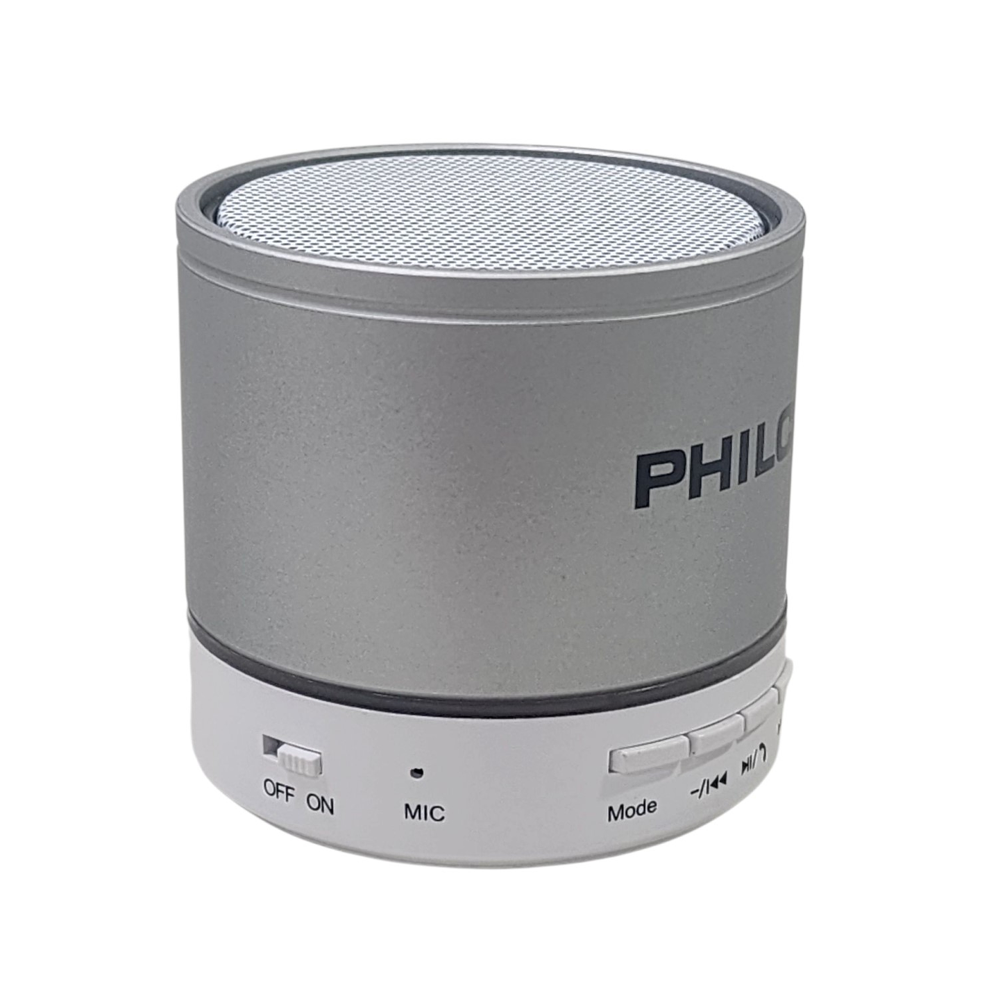 Mini Parlante Portátil Bt 3W USB FM P295 Philco Plata 2
