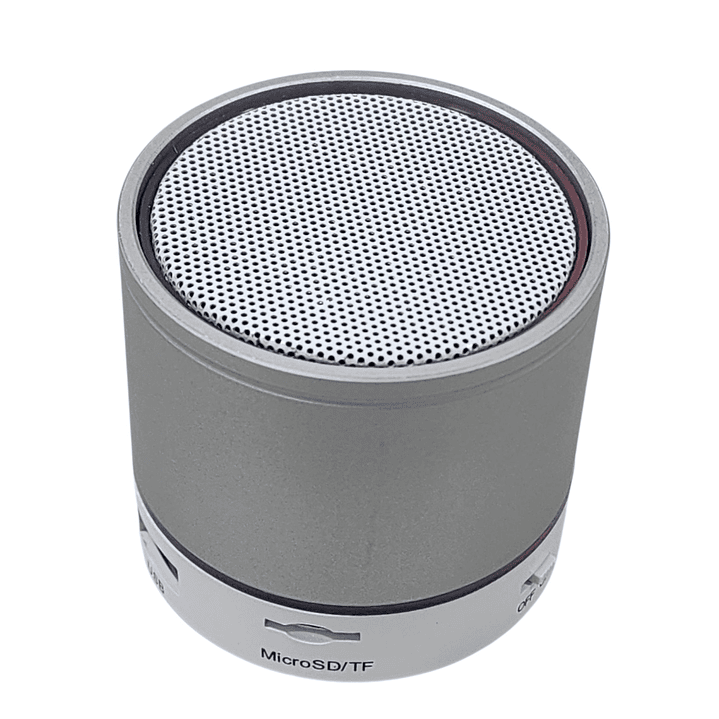 Mini Parlante Portátil Bt 3W USB FM P295 Philco Plata 5