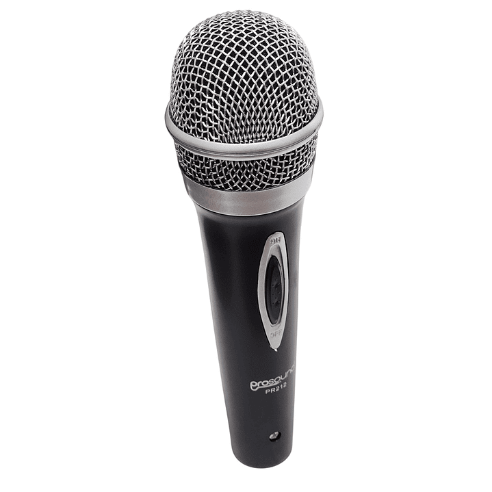 Micrófono Dinámico Profesional Unidireccional PR212 Prosound 2