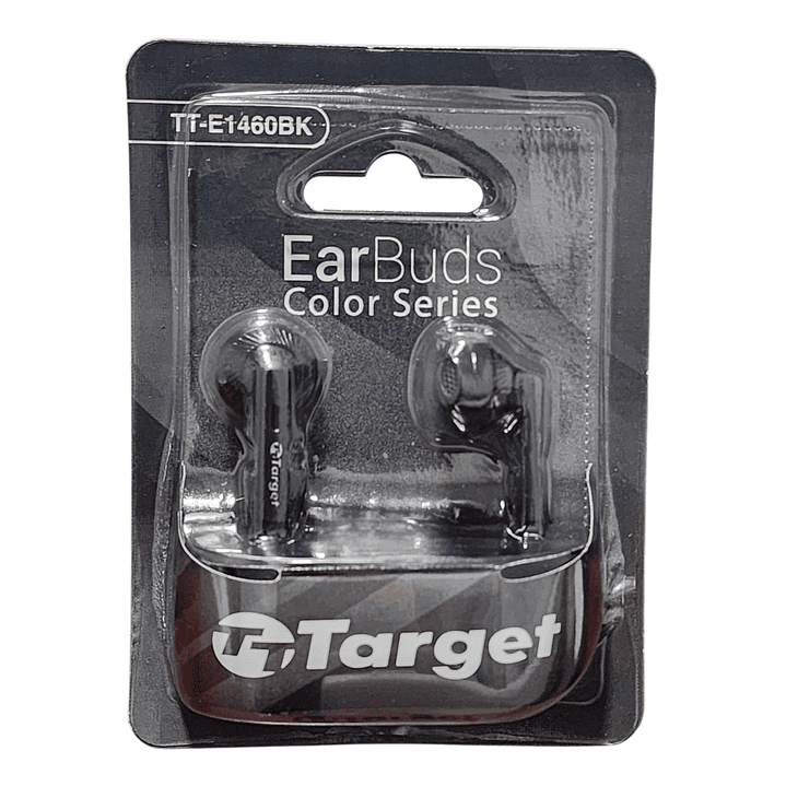 Auriculares EarBuds Color Series Negro TT-E1460BK Target 1