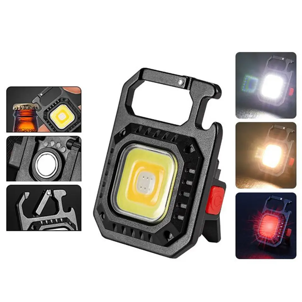 Mini Foco LED con Imán + Trípode TM-800103 Tecmaster 6