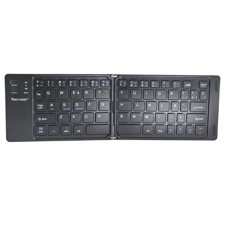Mini-Teclado Plegable Bt Recargable Tipo-C Tecmaster 2