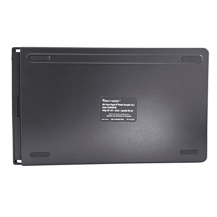 Mini-Teclado Plegable Bt Recargable Tipo-C Tecmaster 4