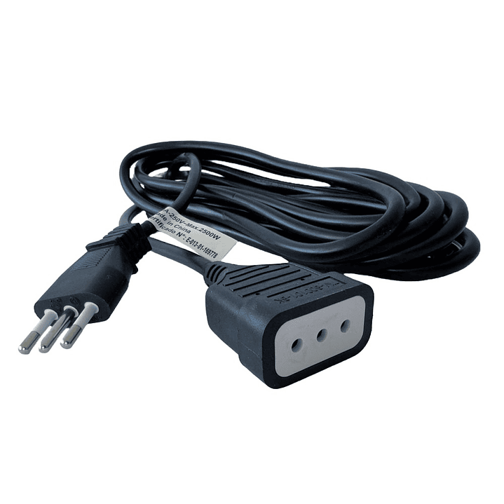 Cable Eléctrico Extensor De 5 Metros TM-800101-bk Tecmaster 1
