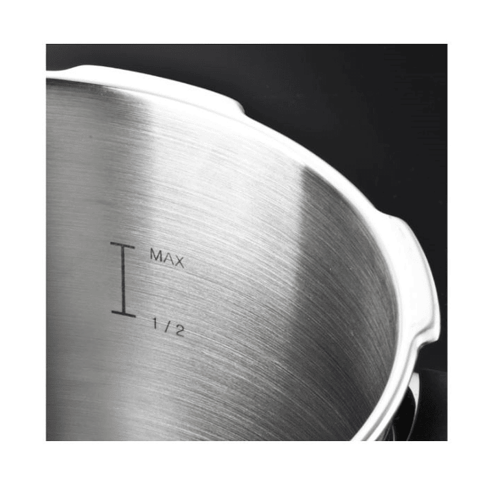 Olla a Presión Max Acero Inoxidable 6 Lt Vitrex 6