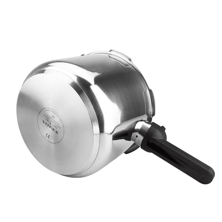 Olla a Presión Max Acero Inoxidable 6 Lt Vitrex 4