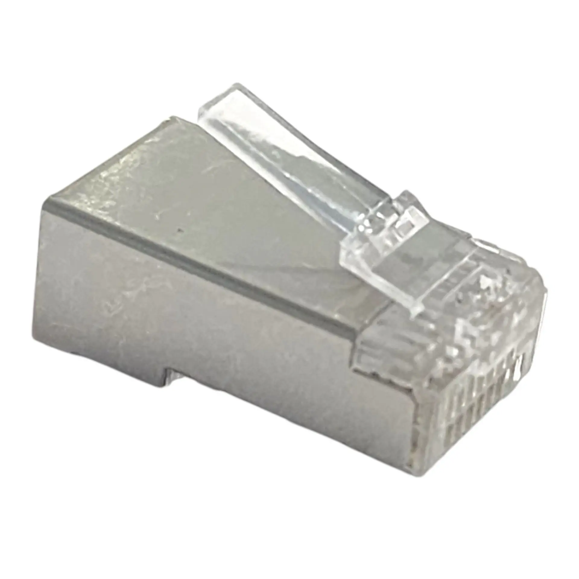 Conector RJ-45 Metálico Cat 6 Red Telefónica Bolsa x100 Unds 2