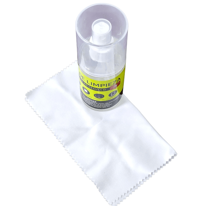 Kit De Limpieza Tecnolab TL306 Universal Pantallas Led 120ml 2