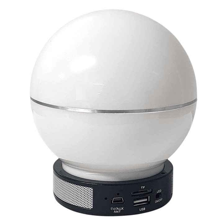 Lampara Parlante Bluetooth Portátil LED USB FM DBS112 DBLUE 2