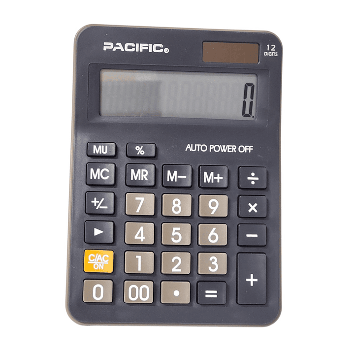 Calculadora Electrónica 12 Dígitos PAC01155 Pacific 1